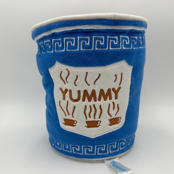 Yummy World George Greek Coffee Cup 8" Plush from Kidrobot 2013 - Picture 2 of 10